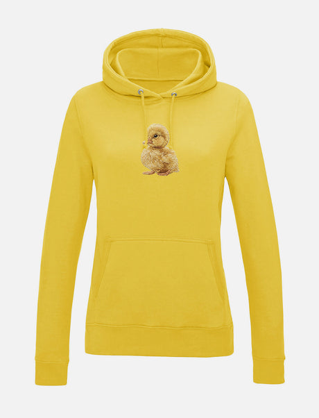 Damen-Hoodie mit Küken-Motiv