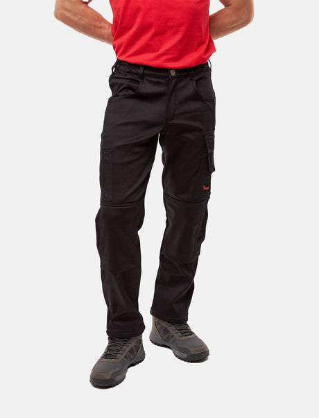 Pantalon de travail cargo thermique homme stretch outdoor hiver polaire