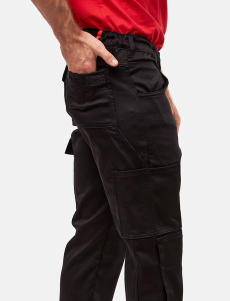 Pantalon de travail cargo thermique homme stretch outdoor hiver polaire