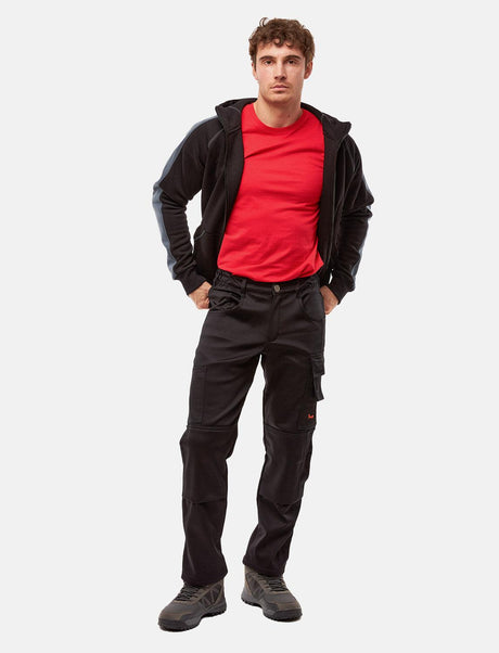 Pantalon de travail cargo thermique homme stretch outdoor hiver polaire