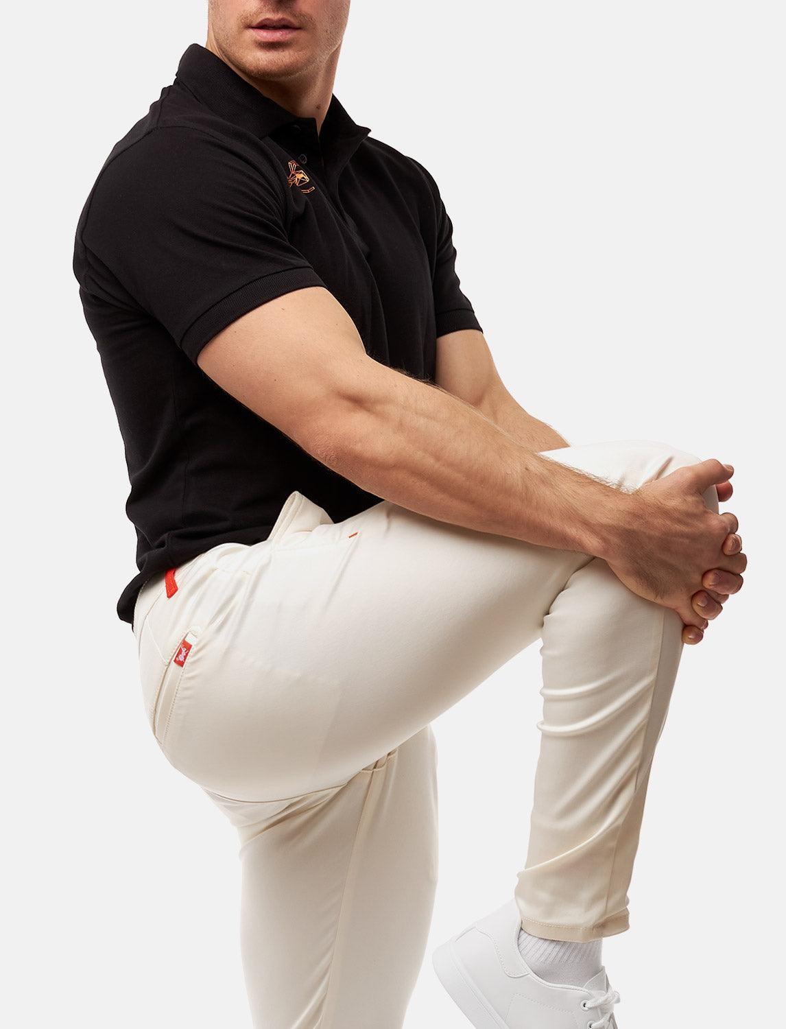 Pantalon chino homme stretch coupe slim | StrongAnt KM260