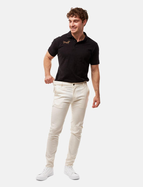 Pantalon chino homme stretch coupe slim | StrongAnt KM260