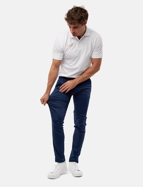 Pantalon chino homme stretch coupe slim | StrongAnt KM260