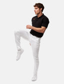 Pantalon chino homme stretch coupe slim | StrongAnt KM260