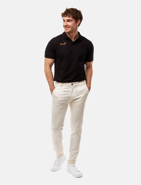 Pantalon chino homme stretch coupe slim | StrongAnt KM260