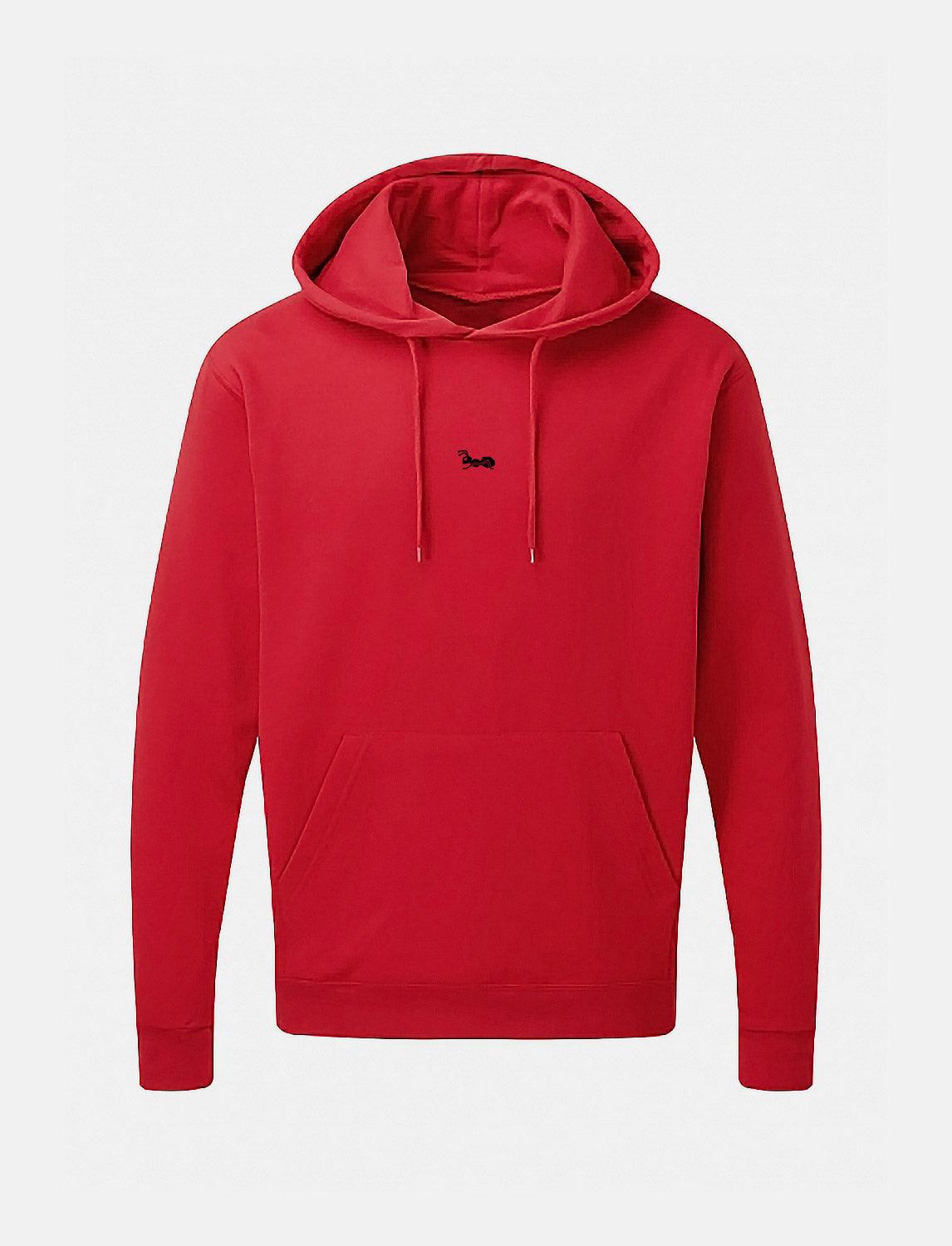 Men's Hoodie Cotton Outdoor Hoodie with Fanny Pack