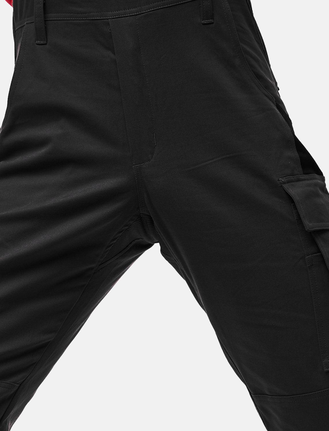 salopette de travail homme Stretch complète avec poches pour genouillères coupe Regular Fit