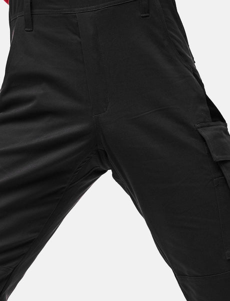 salopette de travail homme Stretch complète avec poches pour genouillères coupe Regular Fit