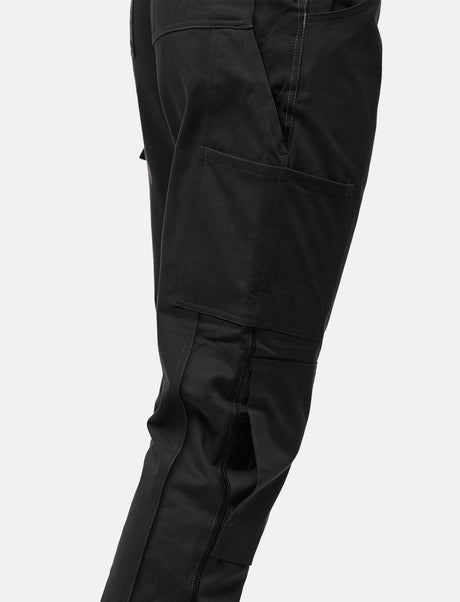 salopette de travail homme Stretch complète avec poches pour genouillères coupe Regular Fit