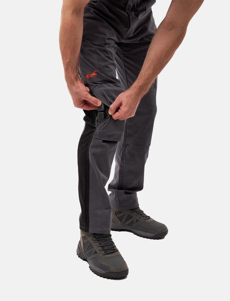 salopette de travail homme Stretch complète avec poches pour genouillères coupe Regular Fit