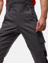 salopette de travail homme Stretch complète avec poches pour genouillères coupe Regular Fit