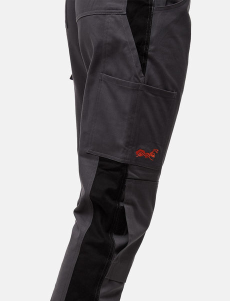 Salopette de travail homme power Stretch salopette stretch avec poches pour genouillères