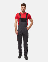salopette de travail homme Stretch complète avec poches pour genouillères coupe Regular Fit