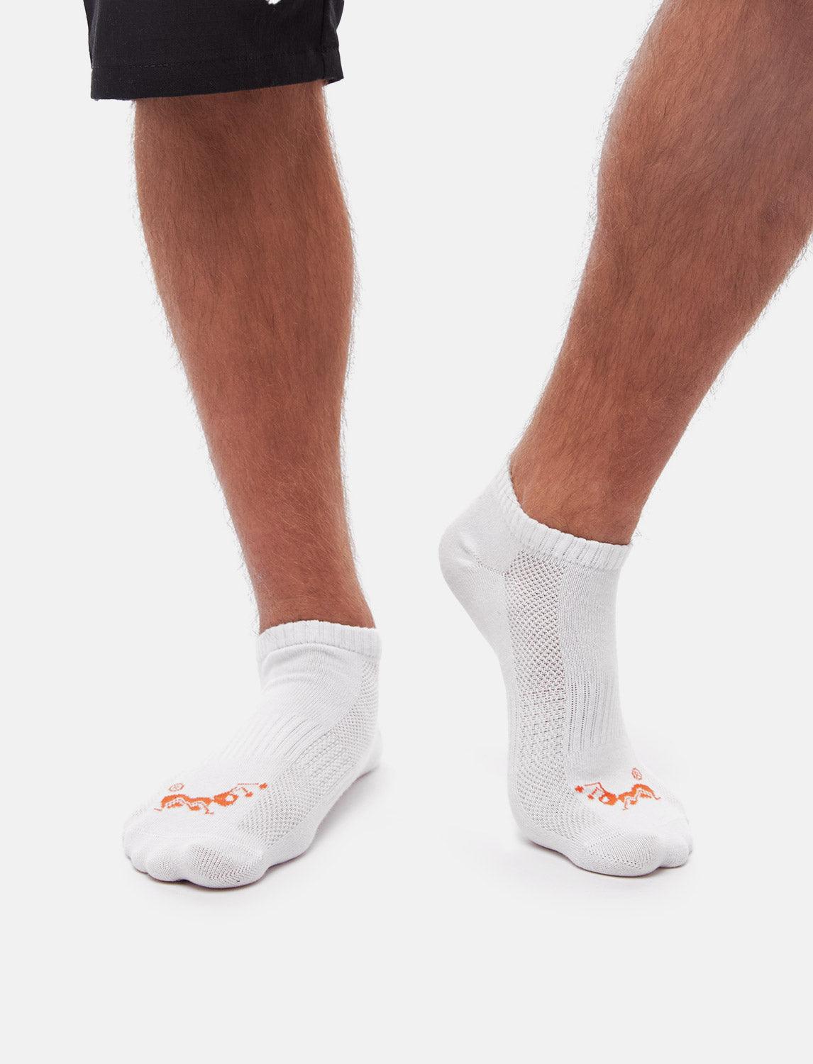 Long unisex tennis socks with terry soles