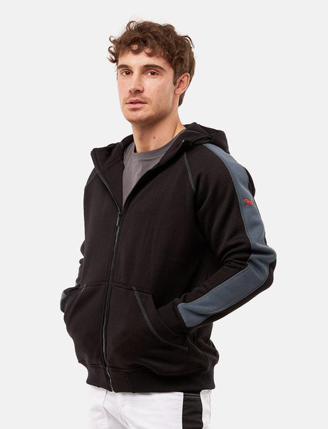 Hoodie homme zippé avec doublure polaire | StrongAnt KM800