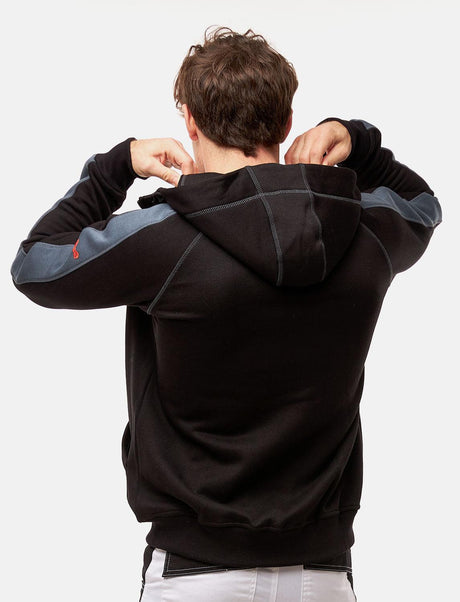 Hoodie homme zippé avec doublure polaire | StrongAnt KM800