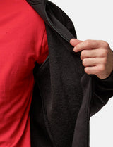 Hoodie homme zippé avec doublure polaire | StrongAnt KM800