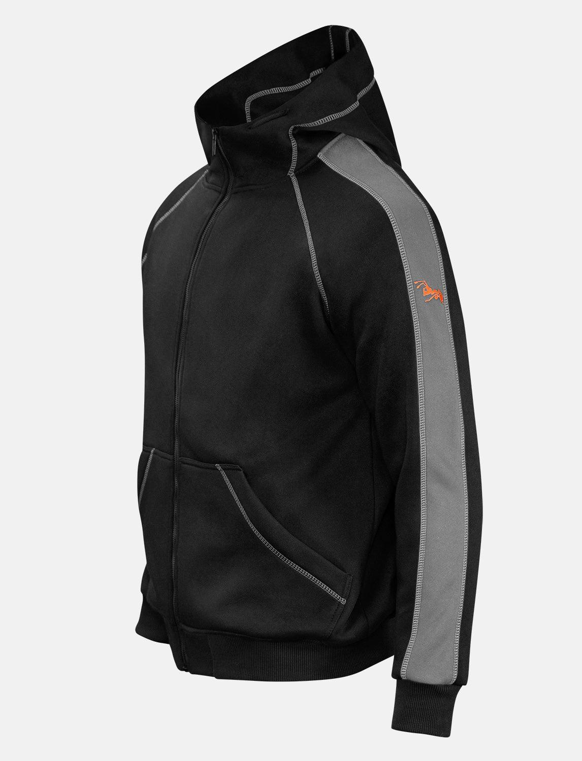 Hoodie homme zippé avec doublure polaire | StrongAnt KM800