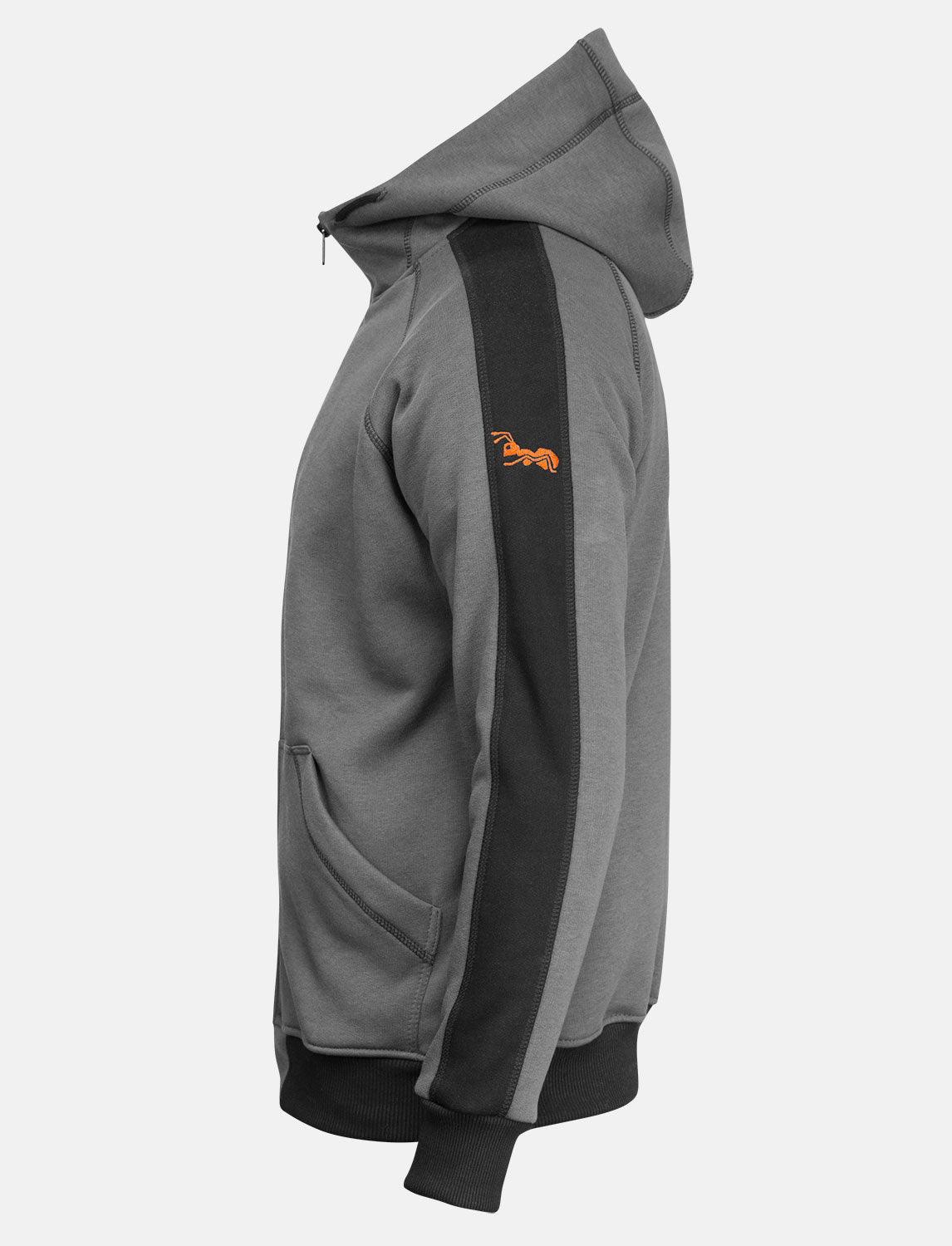 Hoodie homme zippé avec doublure polaire | StrongAnt KM800