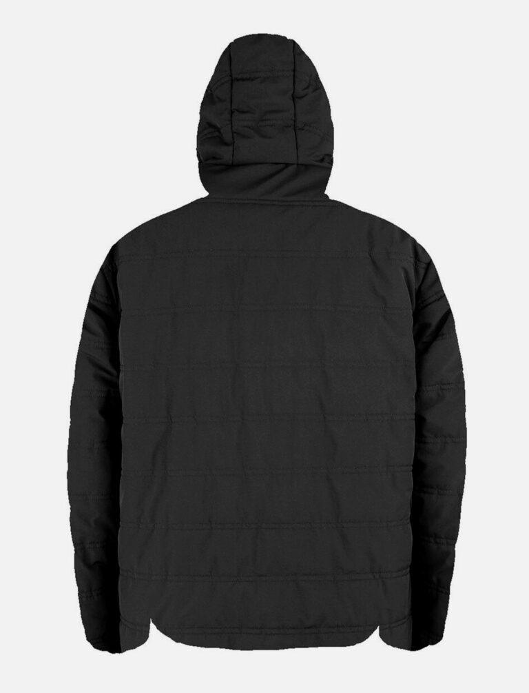 Showerproof men's outdoor jacket – breathable, windproof with fleece lining and contrast zips