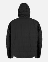 Showerproof men's outdoor jacket – breathable, windproof with fleece lining and contrast zips