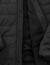 Showerproof men's outdoor jacket – breathable, windproof with fleece lining and contrast zips