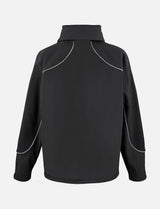 Men's Hooded Softshell Jacket, Microfleece, Wind and Waterproof