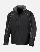 Men's Hooded Softshell Jacket, Microfleece, Wind and Waterproof