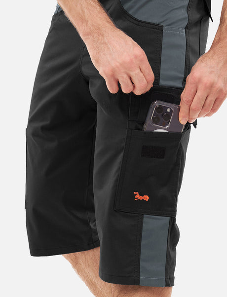Short de travail homme stretch en coton | StrongAnt M211KURZSCS