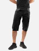 Men's short work trousers stretch strong cotton