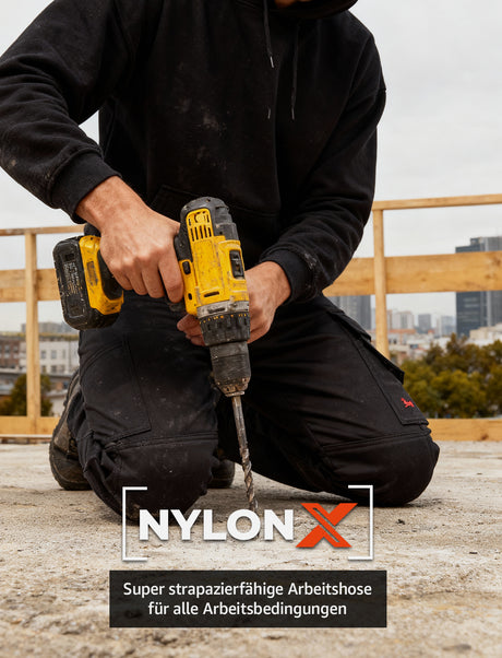 Pantalon de travail robuste en nylon, nombreuses tailles | StrongAnt M211NL