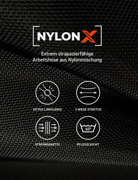 Pantalon de travail robuste en nylon, nombreuses tailles | StrongAnt M211NL