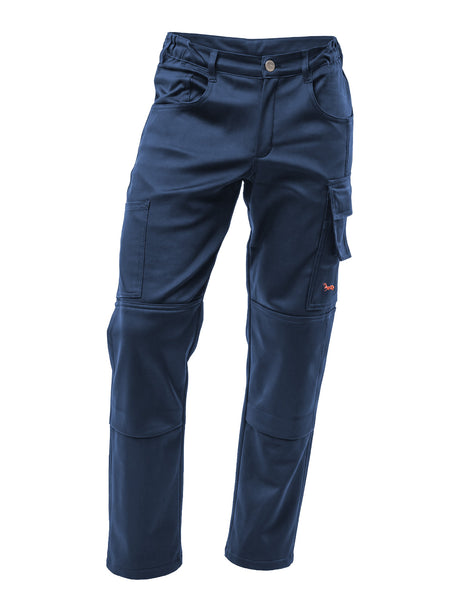 Pantalon de travail homme stretch avec poches pour genouillères en coton Strong Stretch
