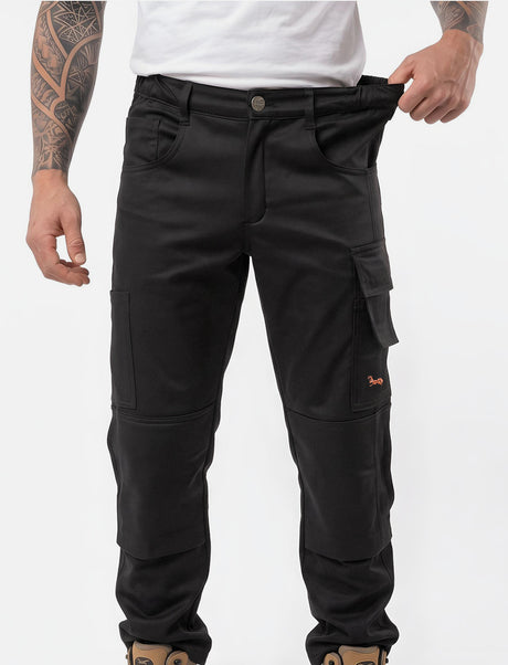 Pantalon de travail homme Eco Stretch Sorona Berlin Pro Outdoor pantalon à taille