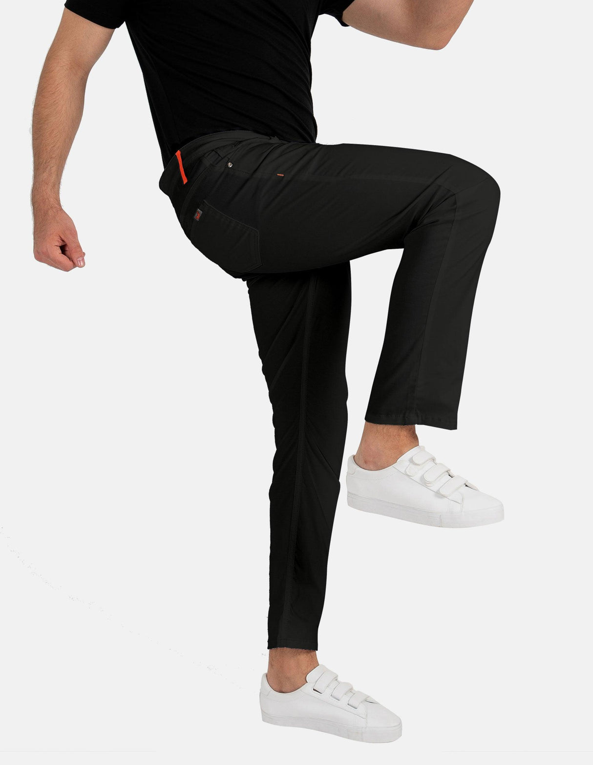 Pantalon chino homme casual en coton stretch, coupe regular | StrongAnt M251