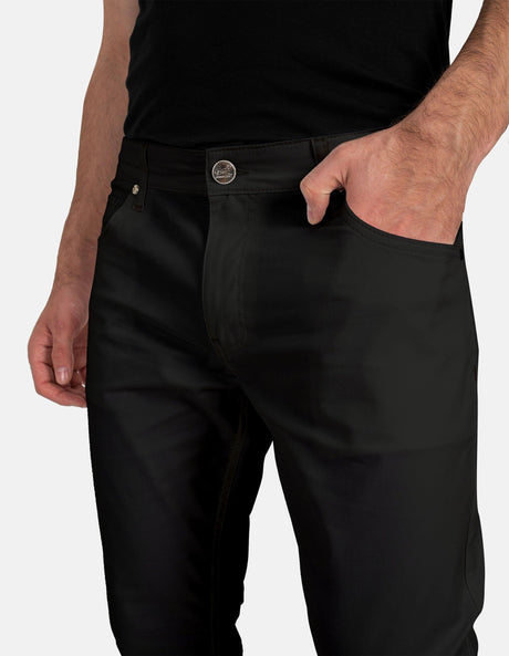 Pantalon chino homme casual en coton stretch, coupe regular | StrongAnt M251
