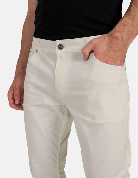 Pantalon chino homme casual en coton stretch, coupe regular | StrongAnt M251