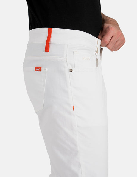 Pantalon chino homme casual en coton stretch, coupe regular | StrongAnt M251
