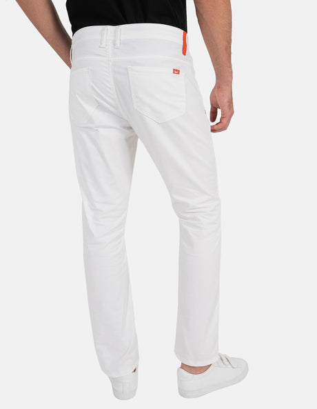 Pantalon chino homme casual en coton stretch, coupe regular | StrongAnt M251