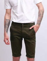 Men's Chino Shorts Stretch Shorts Slim Fit
