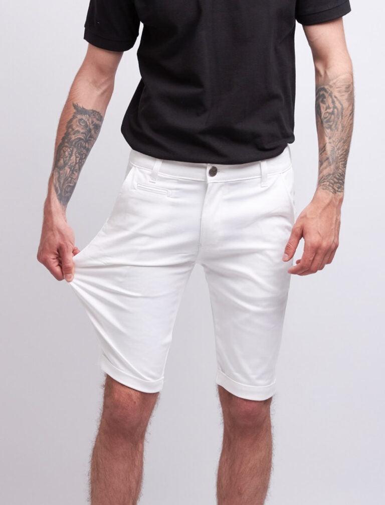 Men's Chino Shorts Stretch Shorts Slim Fit