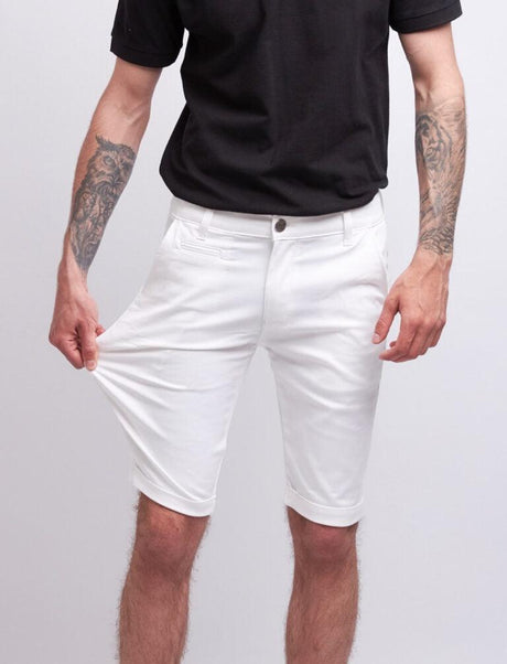 Short chino homme stretch coupe slim | StrongAnt M260KURZ