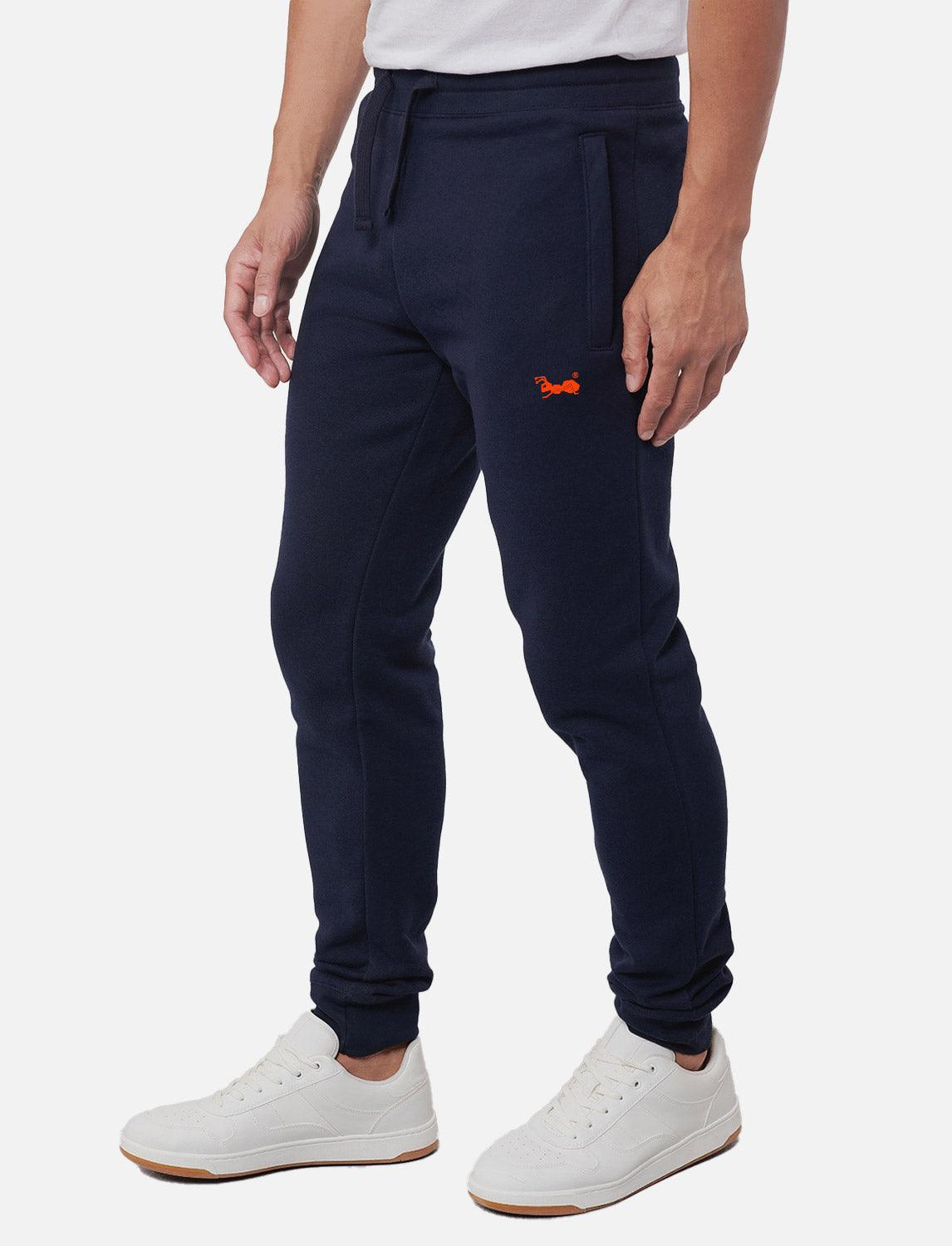 Pantalon de jogging homme authentique avec poches latérales, coupe moderne