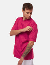 Veste de cuisine stretch homme à boutons-pression | Slim Fit, manches courtes | StrongAnt 411KURZ