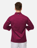 Veste de cuisine homme manches longues à boutons-pression | StrongAnt M412LANGSB