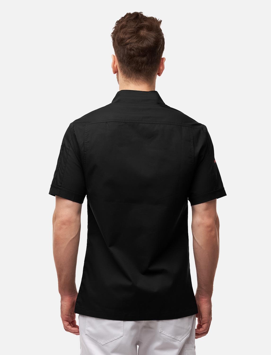 easyMove men's chef's jacket short sleeve incl. ball buttons Regular Fit