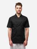 easyMove men's chef's jacket short sleeve incl. ball buttons Regular Fit