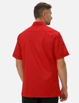 easyMove men's chef's jacket short sleeve incl. ball buttons Regular Fit