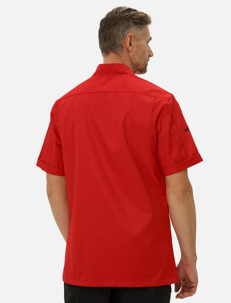 easyMove men's chef's jacket short sleeve incl. ball buttons Regular Fit