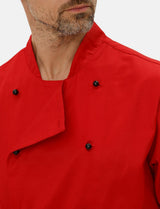 easyMove men's chef's jacket short sleeve incl. ball buttons Regular Fit